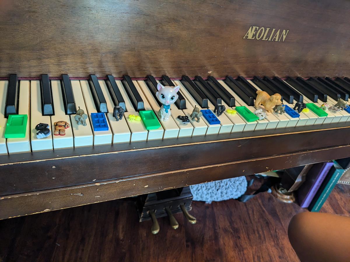 Recording studio interior for Bairds Piano and Art Studio